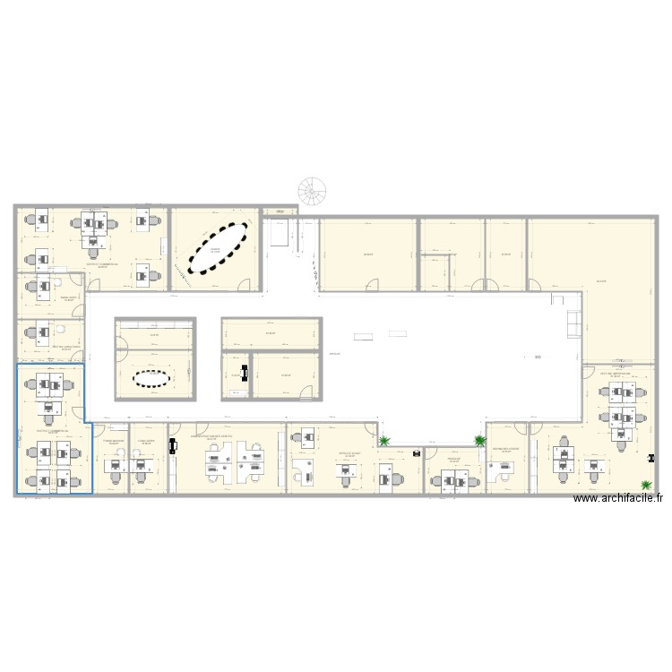 IMPLANTATION NANTERRE 08 03 19. Plan de 0 pièce et 0 m2