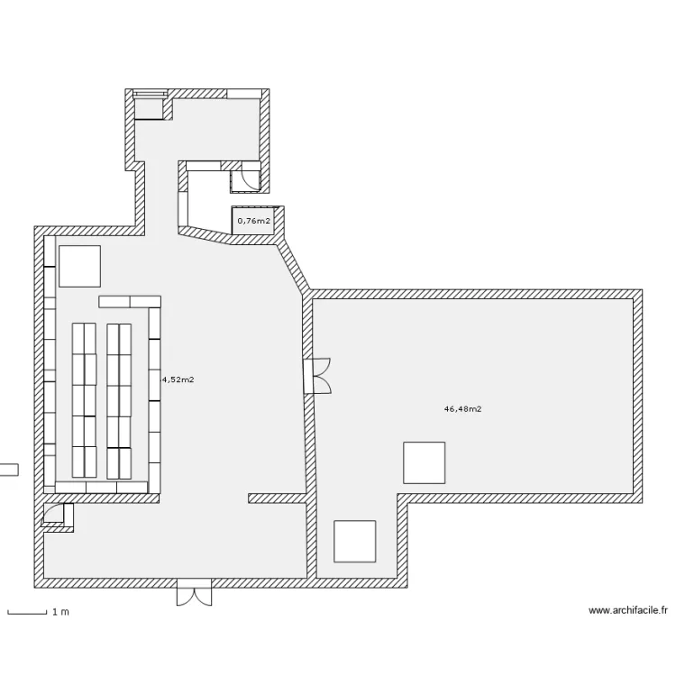 reserve capitole. Plan de 