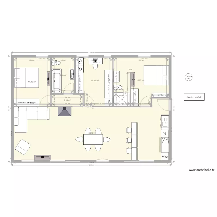 01 MAISON. Plan de 