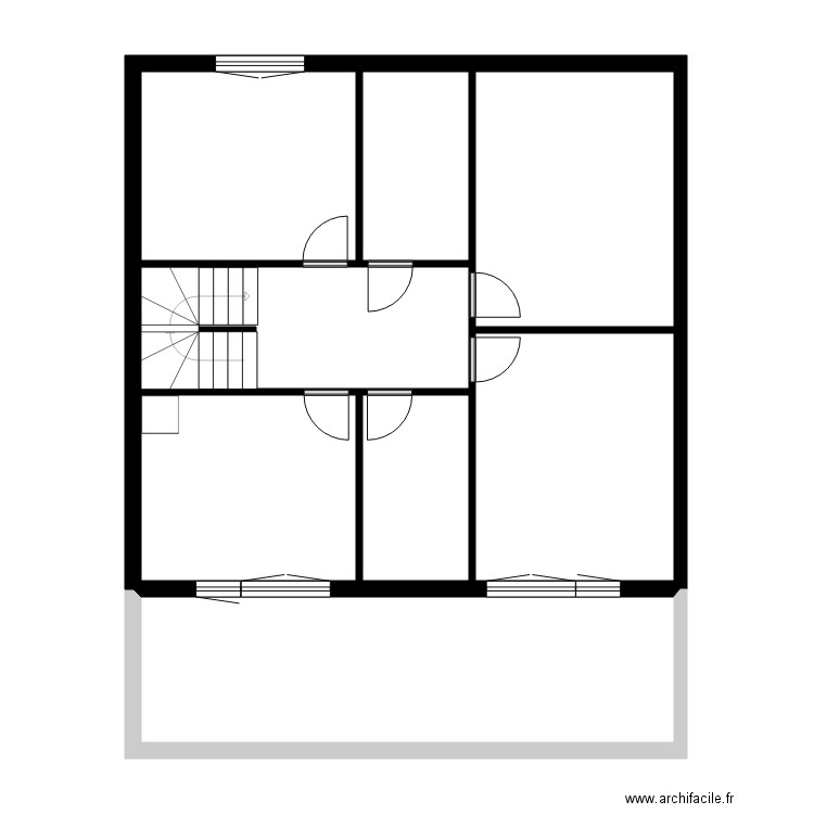 GASCART. Plan de 17 pièces et 259 m2