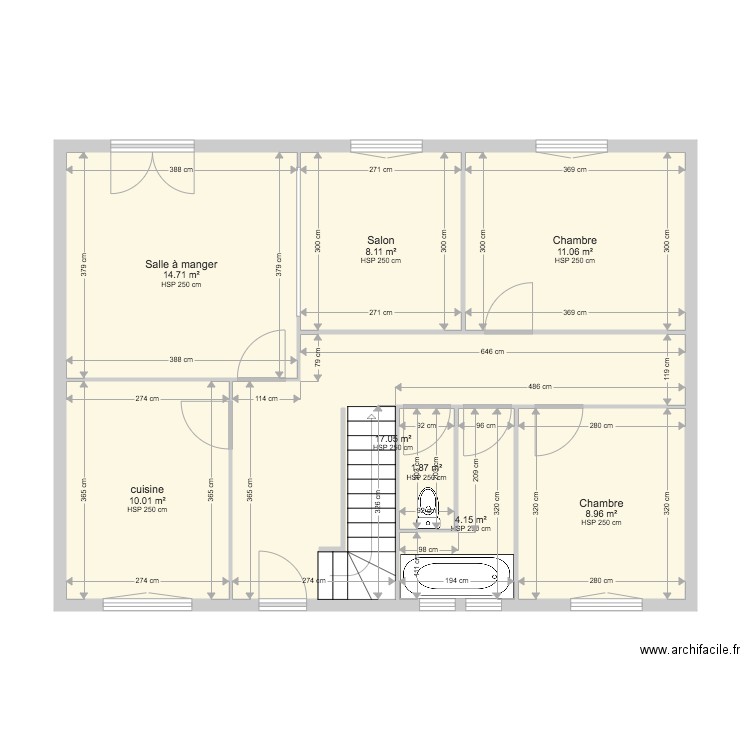 Plans existants. Plan de 0 pièce et 0 m2