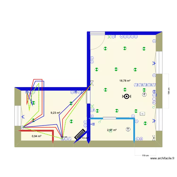 Louis Pasteur PC Chambre circuit 2. Plan de 
