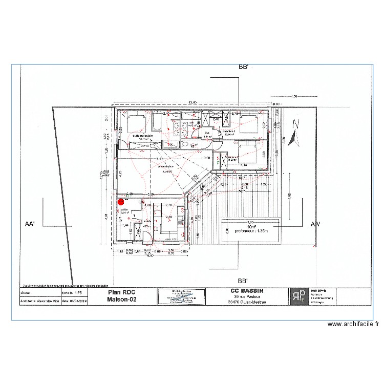 maison2 fab. Plan de 0 pièce et 0 m2