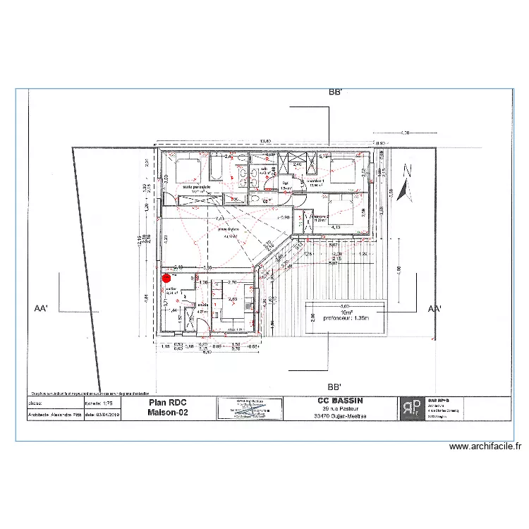maison2 fab. Plan de 