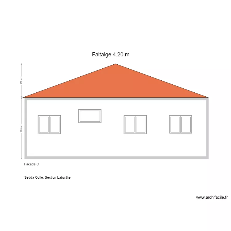 toiture C. Plan de toiture C. Plan de