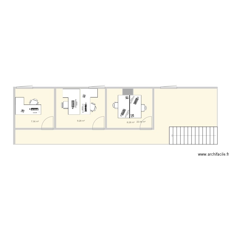 Mezzanine 1. Plan de 0 pièce et 0 m2