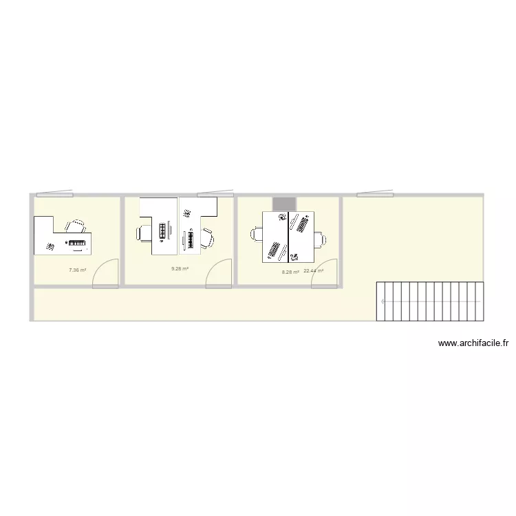 Mezzanine 1. Plan de 