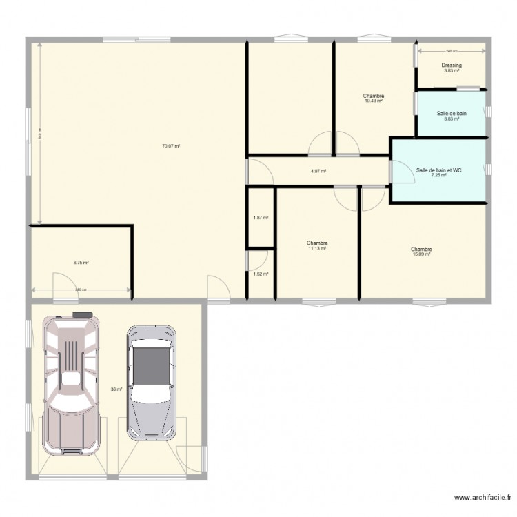 plan nouvelle maison 4. Plan de 0 pièce et 0 m2