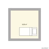 Chambre Guillaume lit simple