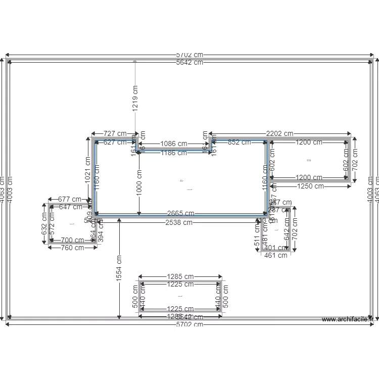 Plan de Masse F&eacute;chy v4. Plan de 