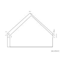 Plan facade nord est (état initial)