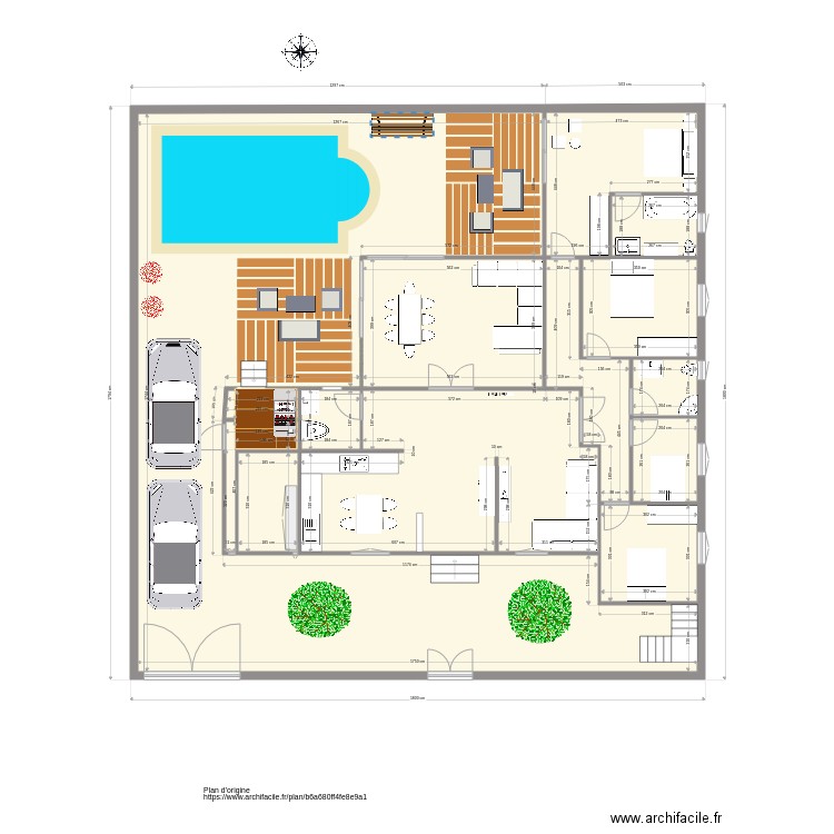 Plan de notre maison 2. Plan de 0 pièce et 0 m2