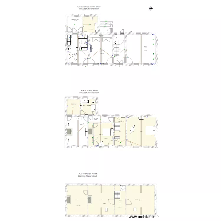 Route de l Abbaye  PROJET 2. Plan de 