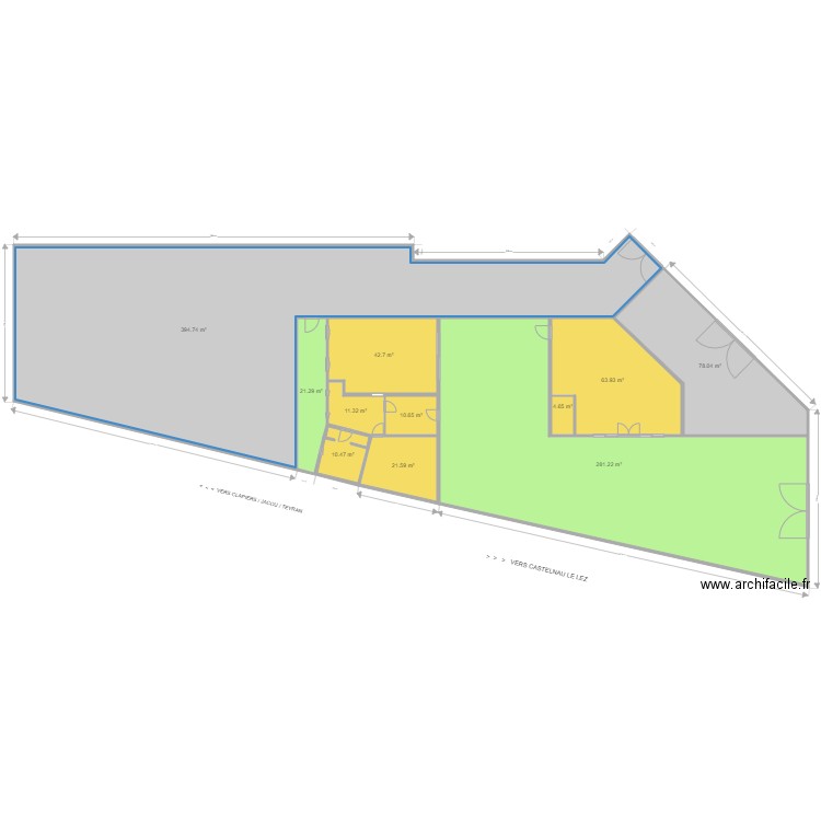 AK99 . Plan de 0 pièce et 0 m2