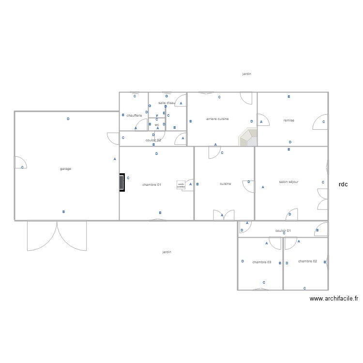 chopin v PB. Plan de 0 pièce et 0 m2