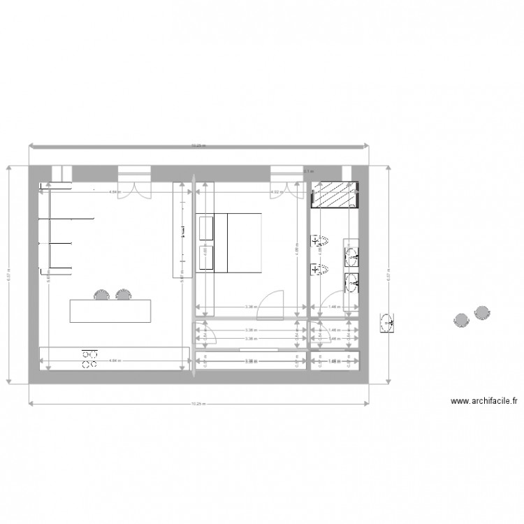 13 bis ELISA. Plan de 0 pièce et 0 m2