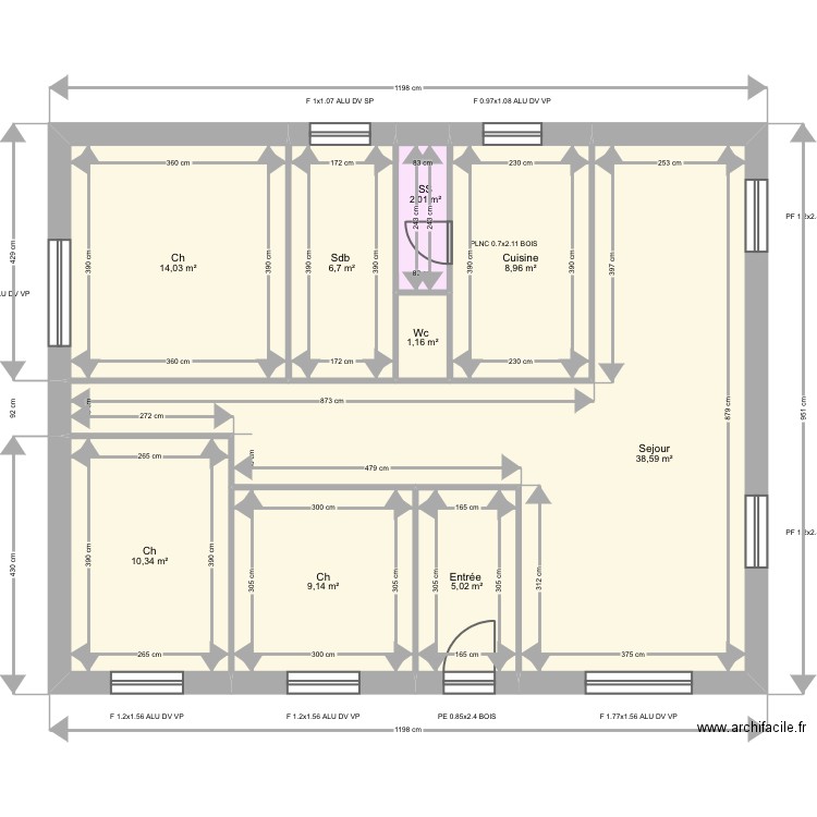 Russo. Plan de 0 pièce et 0 m2