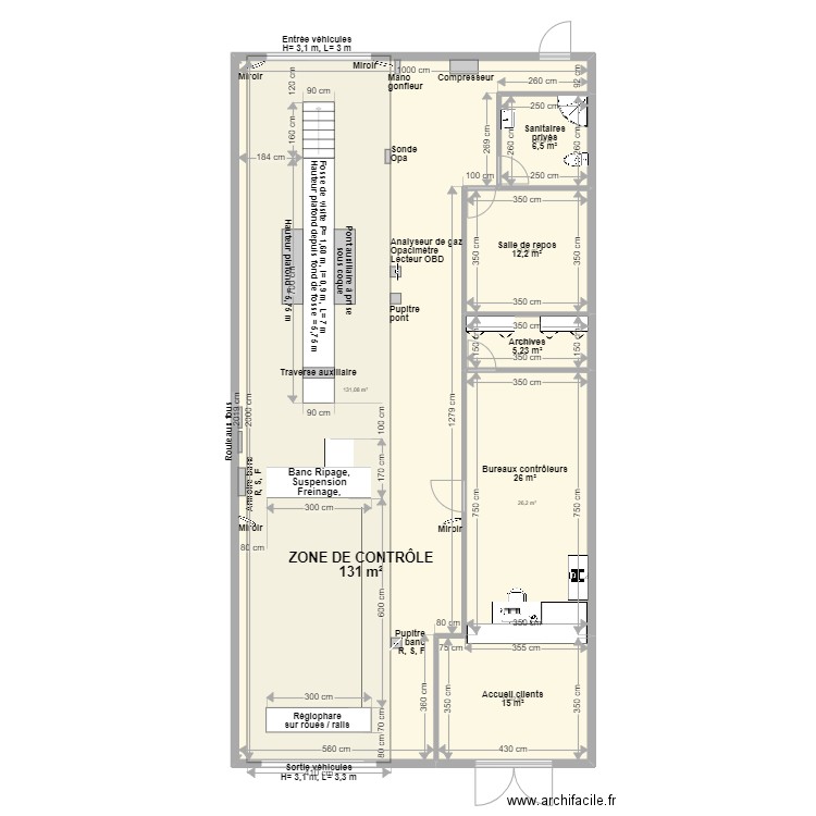 CCT VL PERPIGNAN 66EAPE. Plan de 6 pièces et 196 m2