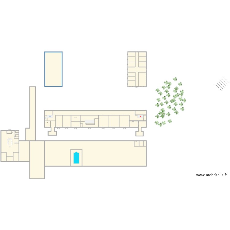 Three Percentres France. Plan de 0 pièce et 0 m2