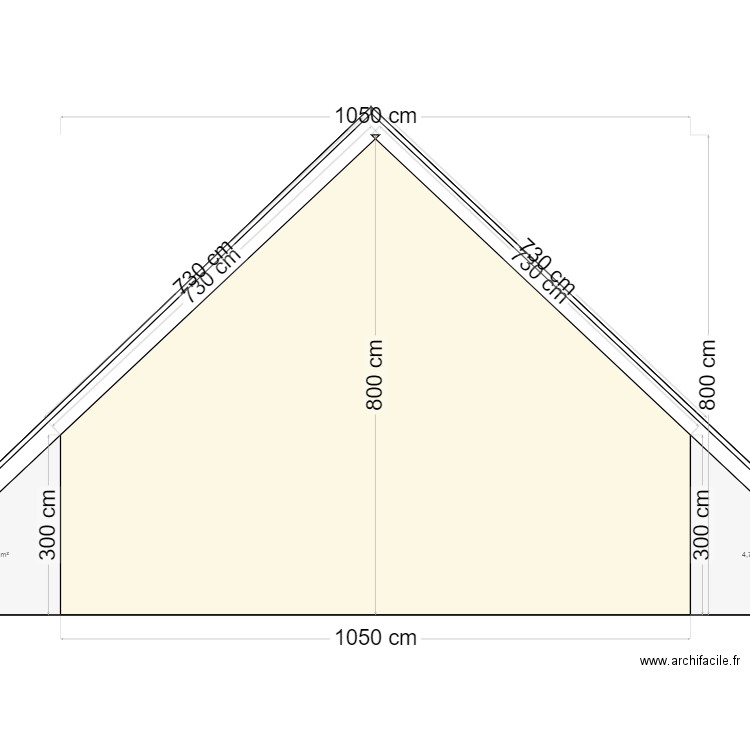 plan en coupe 1. Plan de 0 pièce et 0 m2