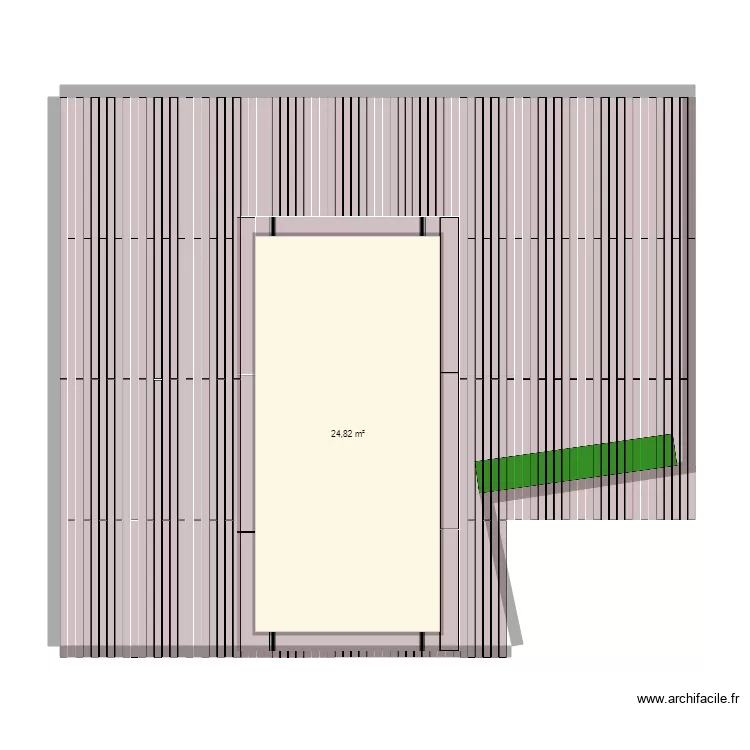 TERRASSE BOUZIGUES. Plan de 