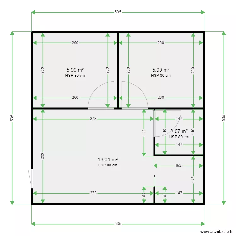 plan chalet. Plan de 