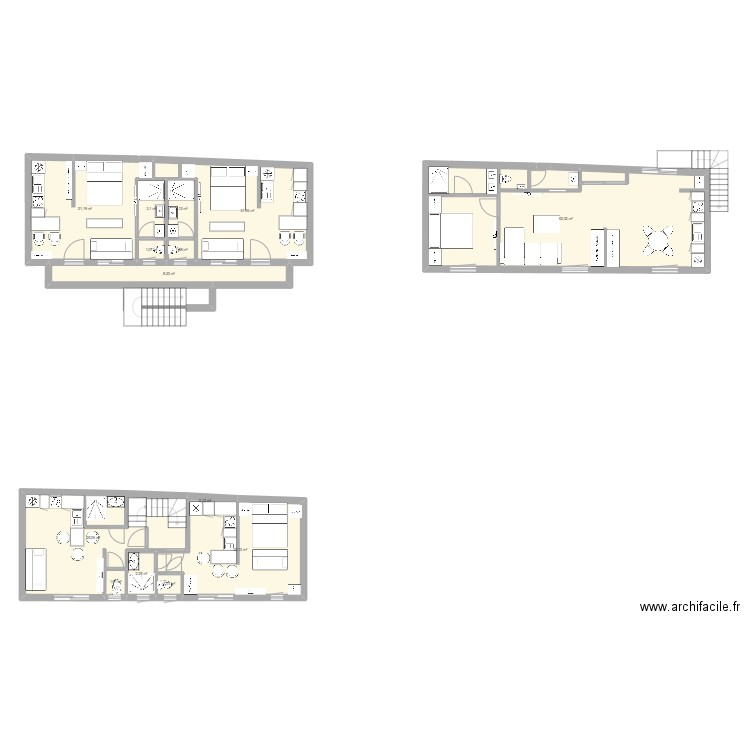 coin ouvrier. Plan de 0 pièce et 0 m2