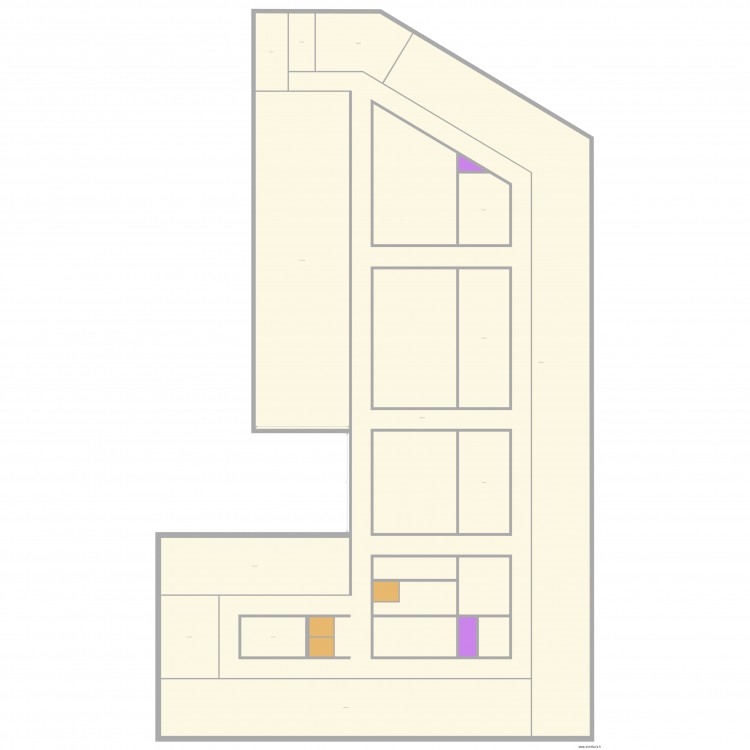 Neo Lab vierge suite. Plan de 0 pièce et 0 m2