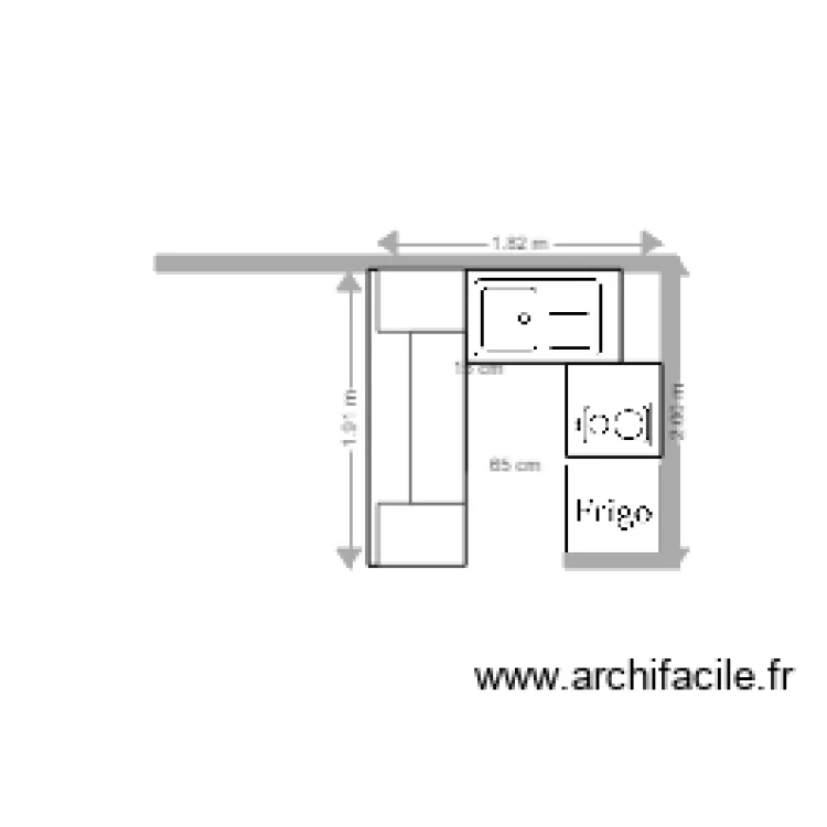 cuisine araucarria 1 . Plan de 