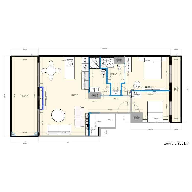 49 av de la Croix des Gardes Îlot 2. Plan de 10 pièces et 94 m2