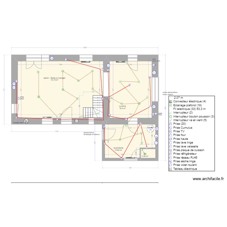 rdc. Plan de 0 pièce et 0 m2