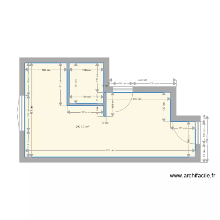 studio 1er 01. Plan de studio 1er 01. Plan de