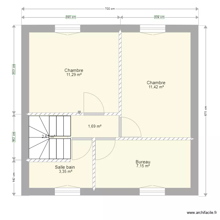 projeto devis etage. Plan de projeto devis etage. Plan de