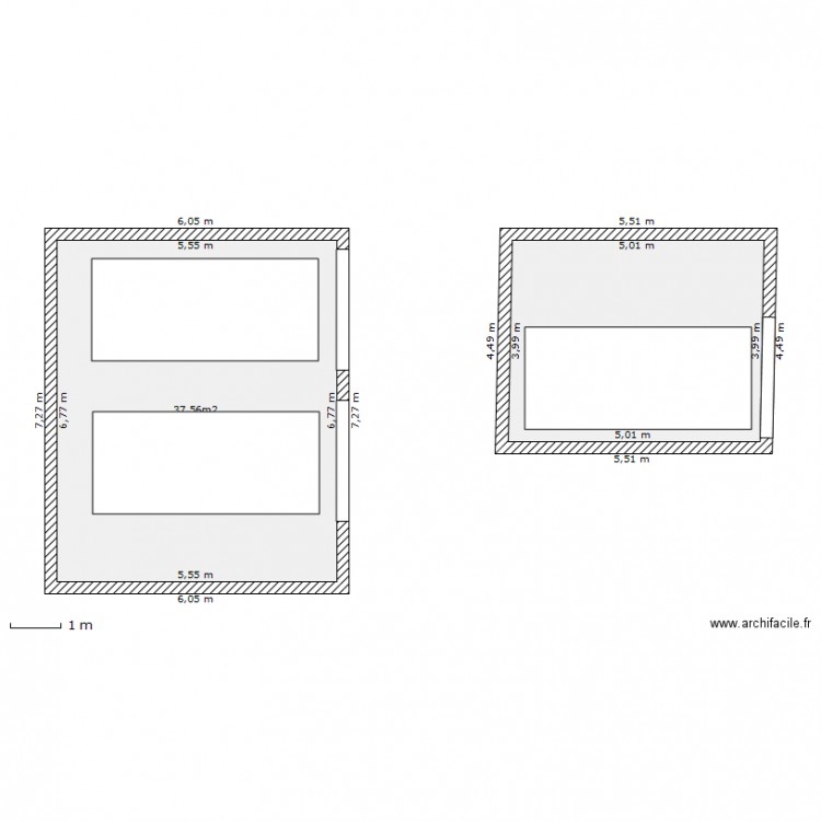 garage. Plan de 0 pièce et 0 m2