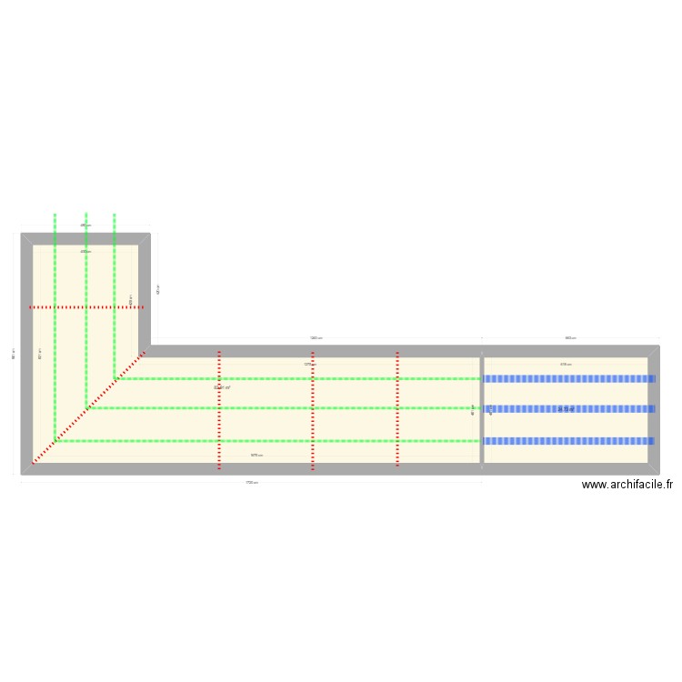 TOITURE LIERNAIS. Plan de 2 pièces et 109 m2