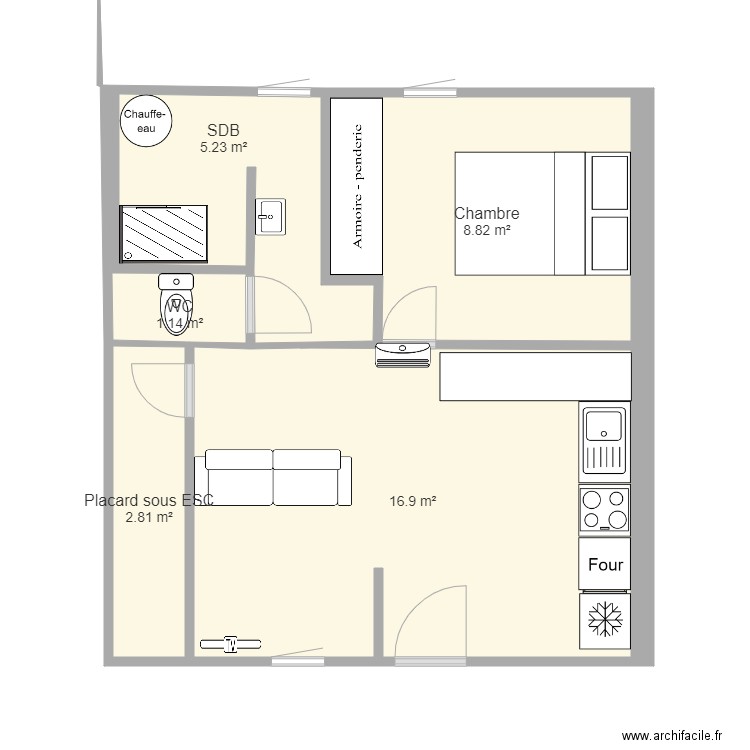 HOME. Plan de 0 pièce et 0 m2
