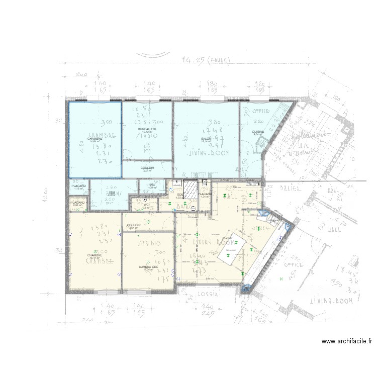 6 bisS ELECTRICITE 1 9. Plan de 0 pièce et 0 m2