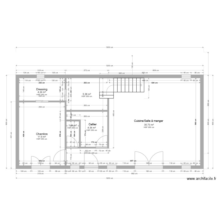 Marcq 78  permis de construire RDC. Plan de 0 pièce et 0 m2