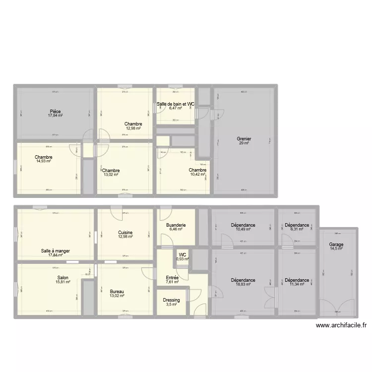 succession CHATON  1 . Plan de 