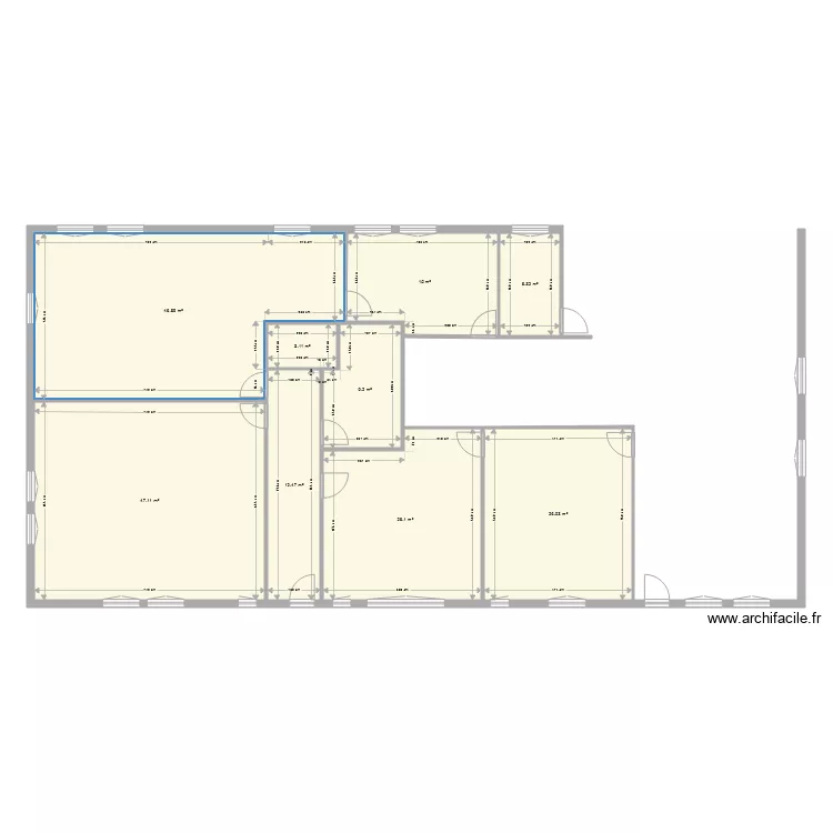 &eacute;cole. Plan de 
