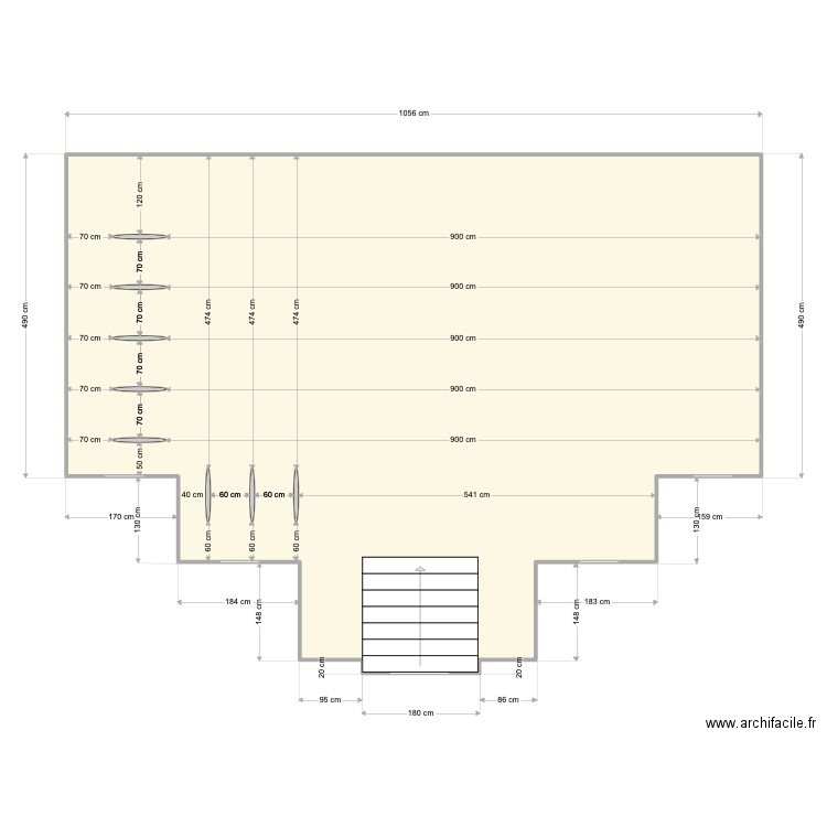 Cours velo 3. Plan de 0 pièce et 0 m2