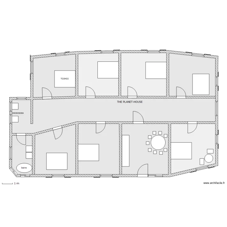 planet-house. Plan de 