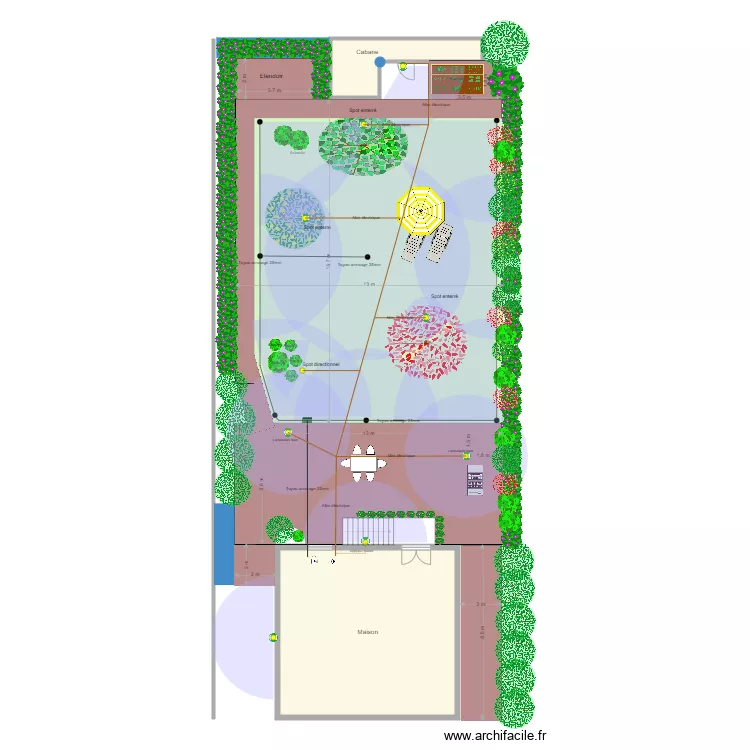 Jardin Viroflay 2. Plan de 