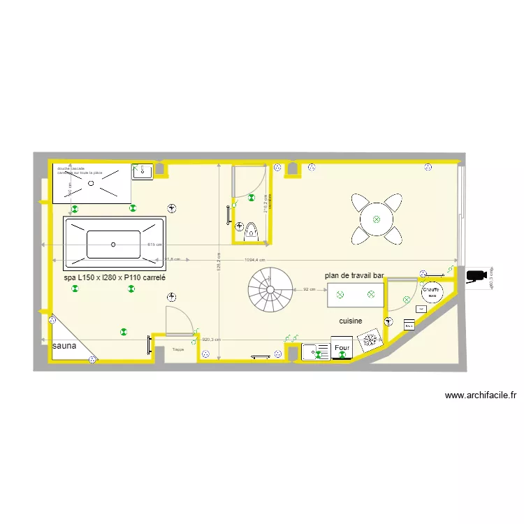 loft Monet version 5. Plan de 