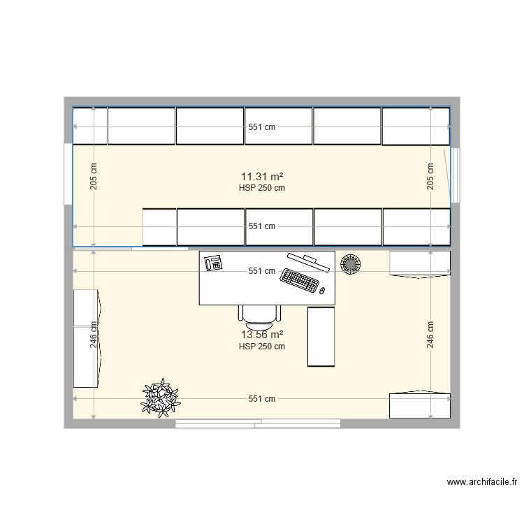 Extension bis. Plan de 0 pièce et 0 m2