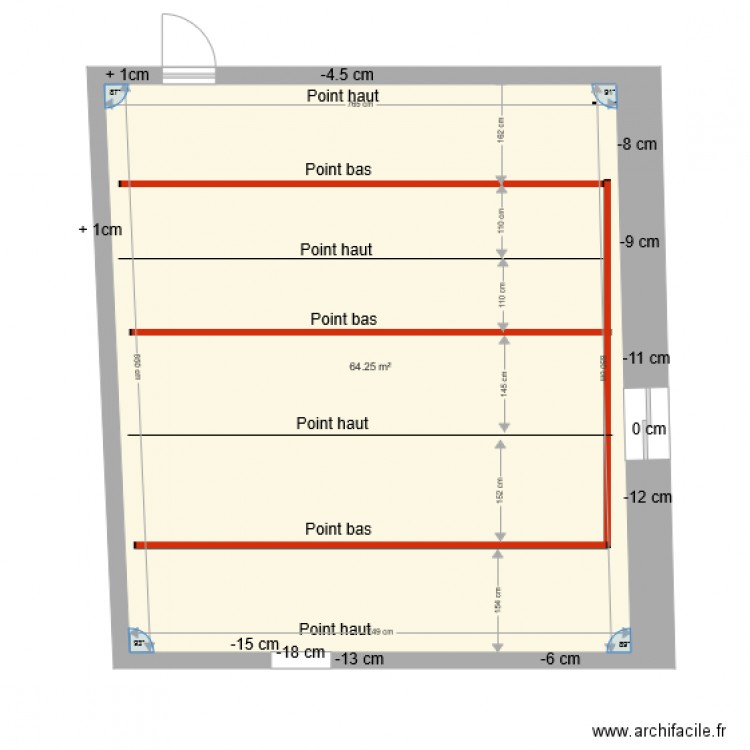 Shape incub2 macon option simple caniveau pente cote. Plan de 0 pièce et 0 m2