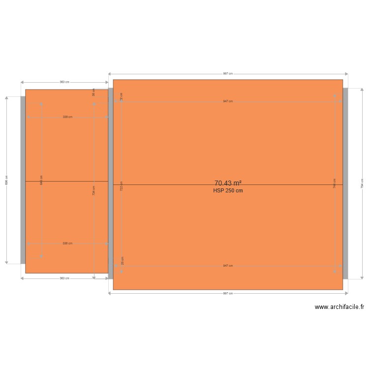 plan toit. Plan de 0 pièce et 0 m2