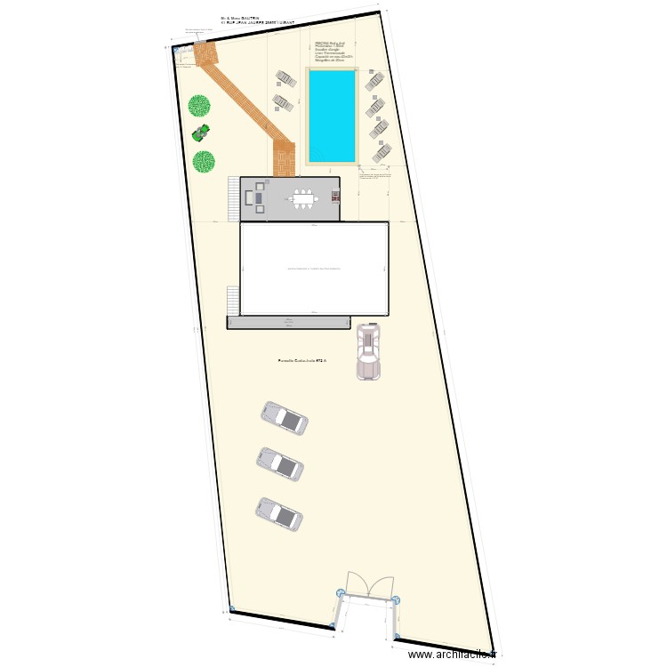 MAISON THIERRY FABIENNE PLAN N 10. Plan de 0 pièce et 0 m2