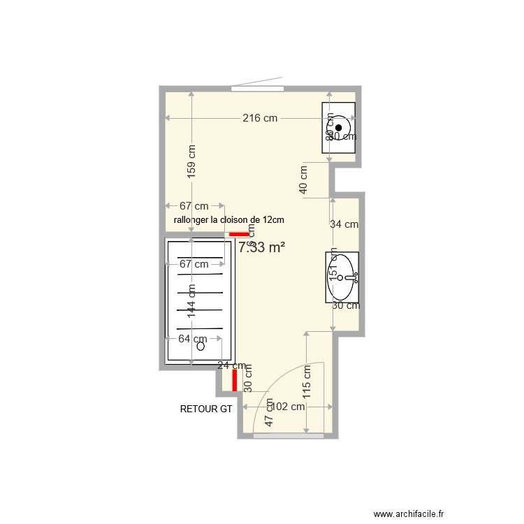 LECARPENTIER ETIENNETTE . Plan de 0 pièce et 0 m2