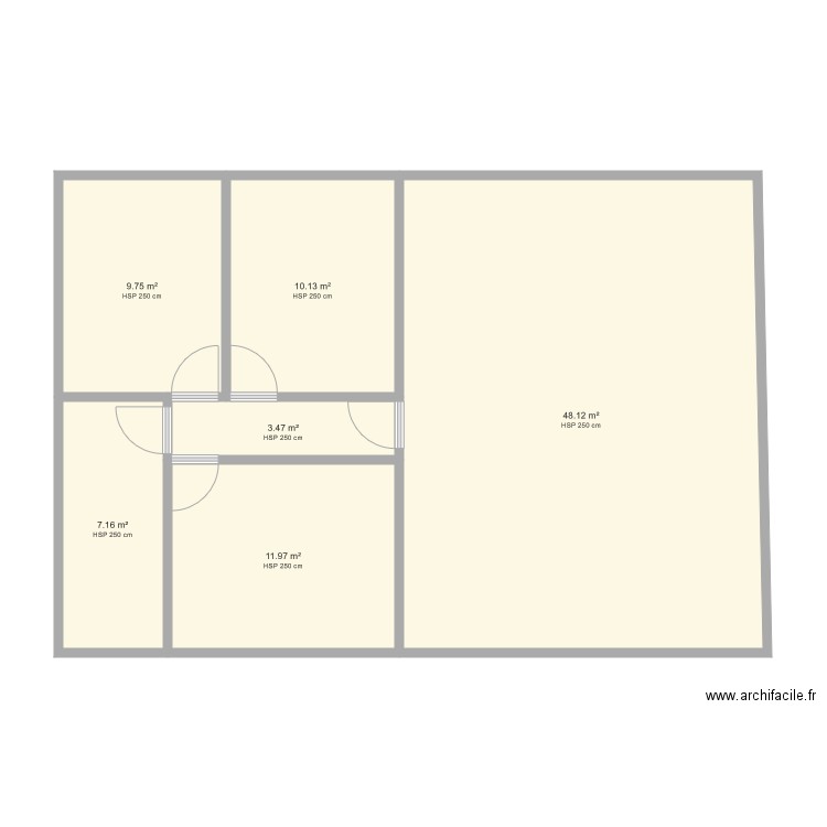 hangar 2. Plan de 0 pièce et 0 m2